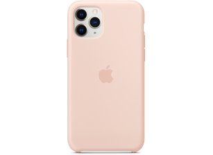 Чехол клип-кейс Apple Silicone для iPhone 11 Pro розовый песок