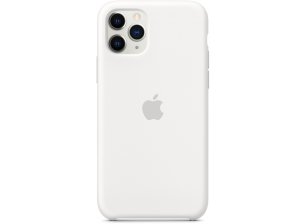 Чехол клип-кейс Apple Silicone для iPhone 11 Pro White