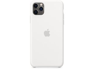 Чехол клип-кейс Apple Silicone для iPhone 11 Pro Max White