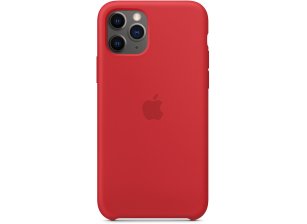 Чехол клип-кейс Apple Silicone для iPhone 11 Pro Red