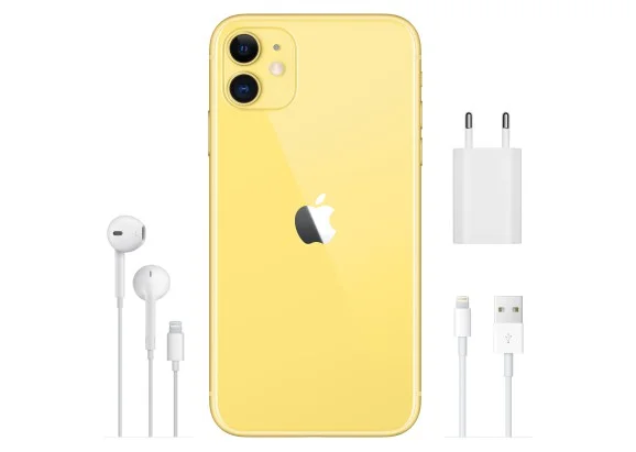 Купить Apple iPhone 11 128GB Yellow в Москве — цена, скидки до 35