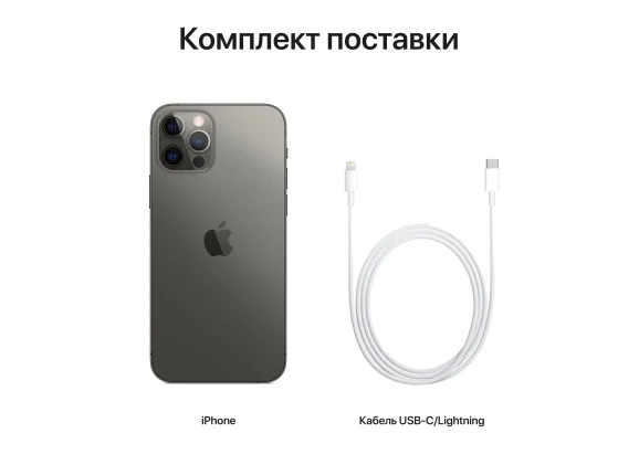 Apple iPhone 12 Pro Max 128GB Graphite купить в Москве по низкой цене