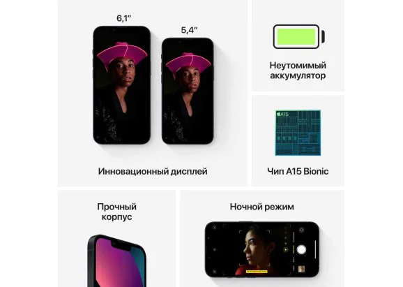 Apple iPhone 13 mini 128GB (PRODUCT)RED купить в Москве по низкой цене