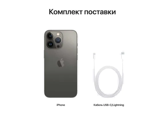 Apple iPhone 13 Pro 256GB Graphite купить в Москве по низкой цене