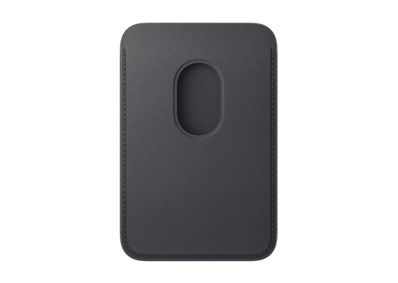 Кардхолдер для iPhone FineWoven Wallet MagSafe Black