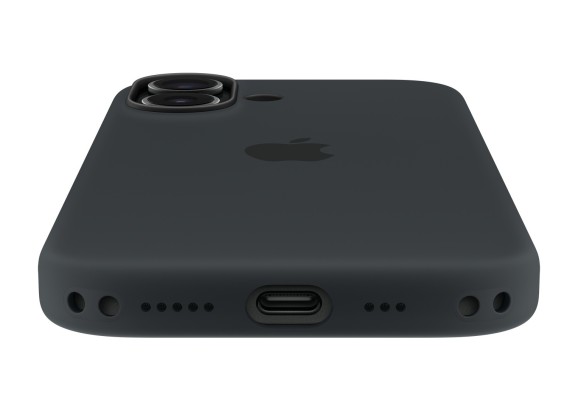 Чехол для iPhone 17 Silicone MagSafe неоново-желтый