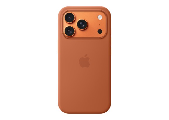 Чехол для iPhone 17 Pro Silicone MagSafe терракотовый