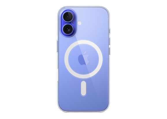 Чехол для iPhone 16 MagSafe прозрачный