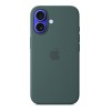 Чехол для iPhone 16 Silicone with MagSafe зеленый