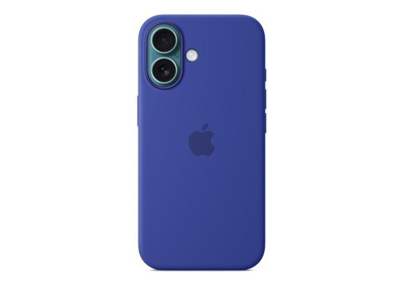 Чехол для iPhone 16 Silicone with MagSafe ультрамарин