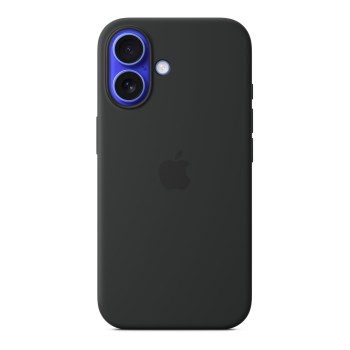 Чехол для iPhone 16 Silicone with MagSafe Black
