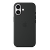Чехол для iPhone 16 Silicone with MagSafe Black