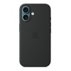 Чехол для iPhone 16 Silicone with MagSafe Black
