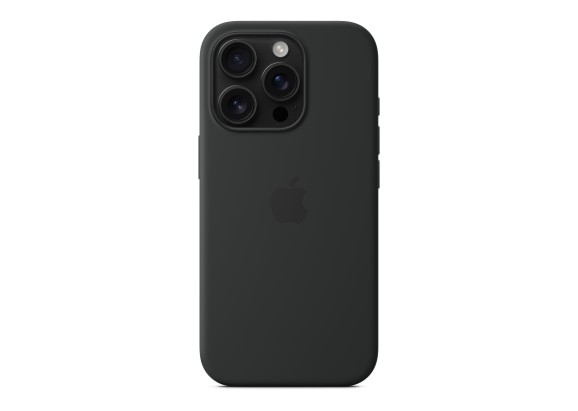 Чехол для iPhone 16 Pro Silicone MagSafe Black