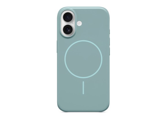 Чехол для iPhone 16 MagSafe Beats голубой