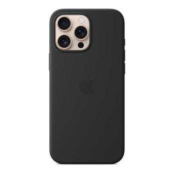 Чехол для iPhone 16 Pro Max Silicone with MagSafe Black