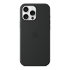 Чехол для iPhone 16 Pro Max Silicone with MagSafe Black