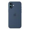 Чехол для iPhone 16 Plus Silicone MagSafe синий деним