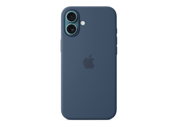 Чехол для iPhone 16 Plus Silicone MagSafe синий деним