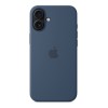 Чехол для iPhone 16 Plus Silicone MagSafe синий деним
