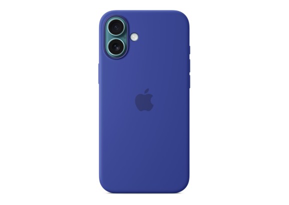 Чехол для iPhone 16 Plus Silicone MagSafe ультрамарин