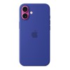 Чехол для iPhone 16 Plus Silicone MagSafe ультрамарин
