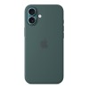 Чехол для iPhone 16 Plus Silicone MagSafe зеленый