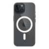 Чехол для iPhone 15 MagSafe поликарбонат прозрачный