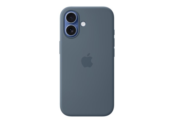 Чехол для iPhone 17 Silicone MagSafe синий якорь