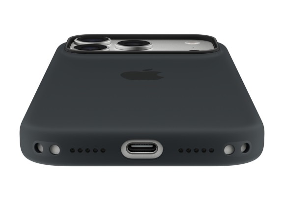 Чехол для iPhone 17 Pro Silicone MagSafe неоново-желтый