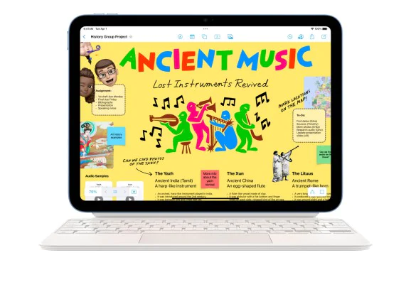 Apple iPad 11 A16 2025 Wi-Fi 256GB Blue купить в Москве, цена