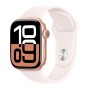 Apple Watch Series 10 42mm Rose Gold Aluminium Case, Sport Band Rose S/M