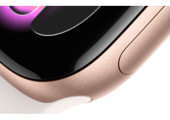 Apple Watch Series 11 42mm Jet Black Aluminum Black Sport Band S/M