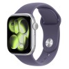 Apple Watch Series 11 42mm Silver Aluminium Purple Fog Sport Band S/M