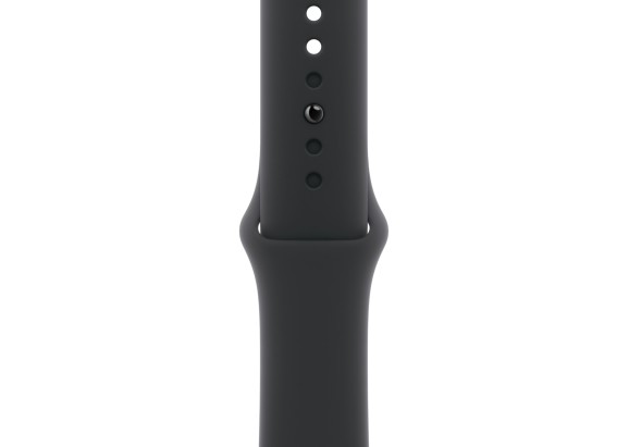 Apple Watch Series 11 42mm Space Grey Aluminium Black Sport Band S/M