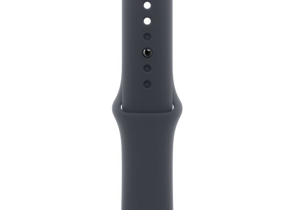 Apple Watch SE 2024 44mm Midnight Aluminium Case, Sport Band (Midnight) M/L