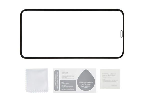 Защитное стекло для iPhone 11/XR Full Screen FULL GLUE Black