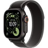 Apple Watch Ultra 3 49mm Black Titanium Bl-Charcoal Trail Loop M/L