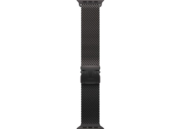 Apple Watch Ultra 3 49mm Black Titanium Milanese Loop Black M