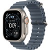 Apple Watch Ultra 3 49mm Natural Titanium Anchor Blue Ocean Band