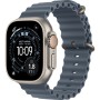 Apple Watch Ultra 3 49mm Natural Titanium Anchor Blue Ocean Band