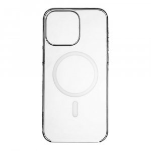 Чехол-накладка Asynora Mag Clear Case для iPhone 15 Pro, полиуретан, прозрачный