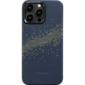 Чехол-накладка Pitaka StarPeak MagEZ 4 Milky Way Galaxy для iPhone 15 Pro, кевлар