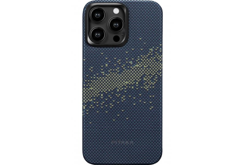 Чехол-накладка Pitaka StarPeak MagEZ 4 Milky Way Galaxy для iPhone 15 Pro, кевлар Чехол-накладка Pitaka StarPeak MagEZ 4 Milky Way Galaxy для iPhone 15 Pro, кевлар