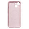 Чехол-накладка Synora Silicon MagCase для iPhone 15, силикон, светло-розовый Чехол-накладка Synora Silicon MagCase для iPhone 15, силикон, светло-розовый