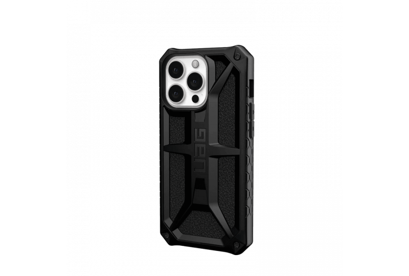 Чехол-накладка UAG Monarch для iPhone 13 Pro, поликарбонат, черный Чехол-накладка UAG Monarch для iPhone 13 Pro, поликарбонат, черный
