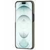 Чехол-накладка Pitaka Fusion Weaving MagEZ Case 4 Overture 600D для iPhone 15 Pro, кевлар, черный/бежевый