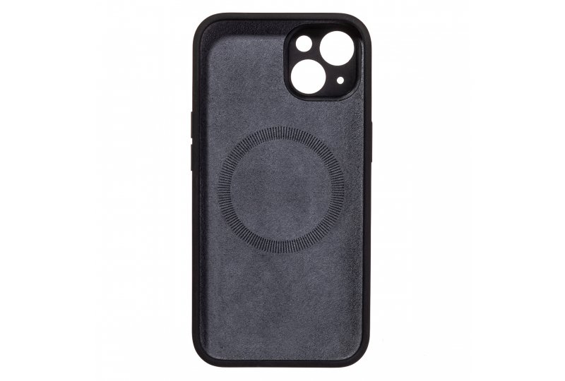 Чехол-накладка Synora Silicon MagCase для iPhone 14, силикон, черный Чехол-накладка Synora Silicon MagCase для iPhone 14, силикон, черный