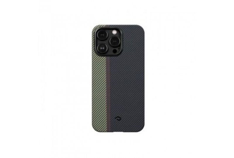 Чехол-накладка Pitaka MagEZ Case 3 Overture для iPhone 14 Pro, арамид (кевлар), черный/серый Чехол-накладка Pitaka MagEZ Case 3 Overture для iPhone 14 Pro, арамид (кевлар), черный/серый