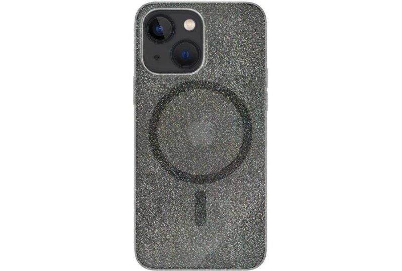 Чехол-накладка VLP MagSafe Starlight для iPhone 14, поликарбонат, черный Чехол-накладка VLP MagSafe Starlight для iPhone 14, поликарбонат, черный
